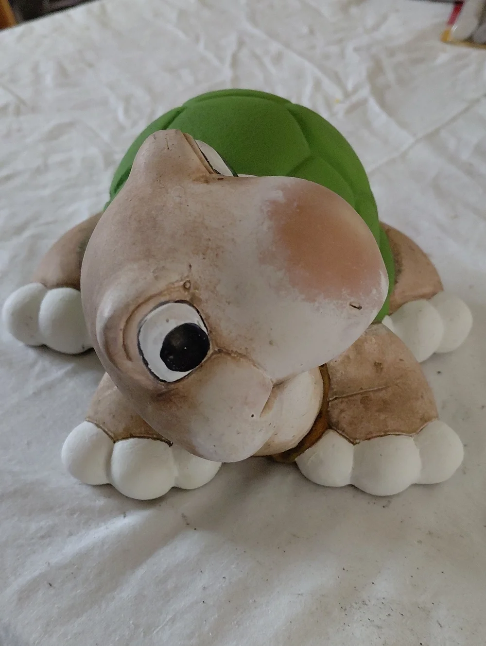 Green Turtle Reptile Ornament - Brand: